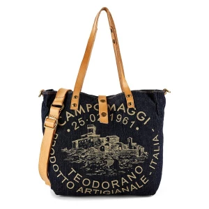 Foto van product Campomaggi Schoudertas 'Manici' beige / zwart