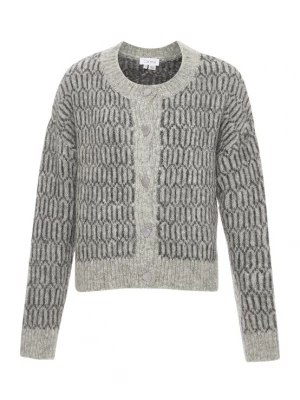 Foto van product caneva Gebreid vest grijs / donkergrijs