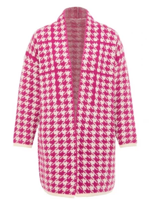 Foto van product caneva Gebreid vest pink / wolwit
