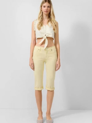 Foto van product Capri jeans Catie / Slim Fit / Mid Rise QS geel