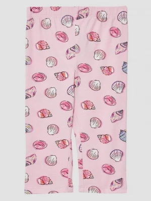 Foto van product Caprilegging van een katoenmix met print all-over s.Oliver roze