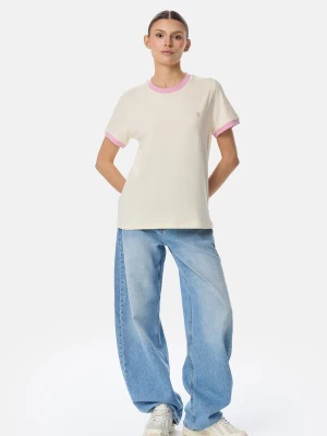 Foto van product Cardio Bunny Shirt 'CONTRAST TRIM' crème