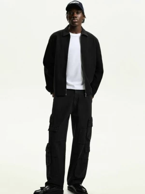 Foto van product Cargobroek Bershka zwart