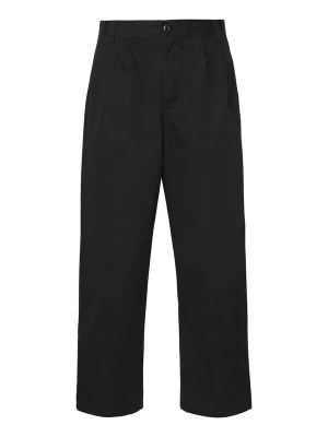 Foto van product Carhartt WIP Bandplooibroek 'Merrick' zwart