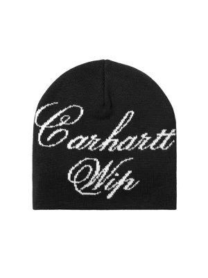 Foto van product Carhartt WIP Hoed 'TRAVON BEANIE BLACK / WHITE' wit
