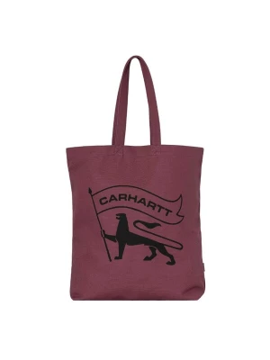Foto van product Carhartt WIP Schoudertas 'Stamp Tote Dusty Fuchsia / Black' bordeaux