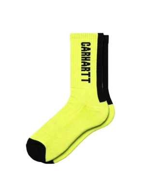 Foto van product Carhartt WIP Sokken 'Turner Socks Lime / Black' groen