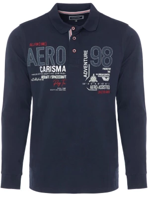 Foto van product CARISMA Shirt blauw / bloedrood / wit