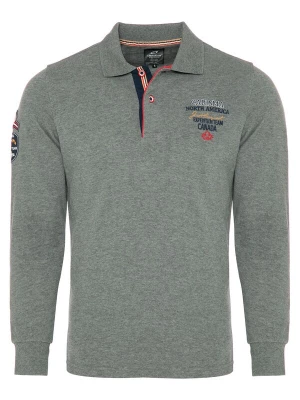 Foto van product CARISMA Shirt grijs / kersrood / zwart