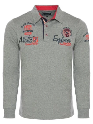 Foto van product CARISMA Shirt grijs / oranje / rood