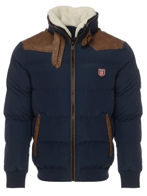 Foto van product CARISMA Winterjas '1215 ' donkerblauw / bruin