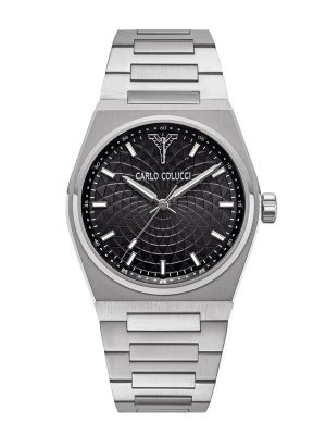 Foto van product Carlo Colucci Analoog horloge zwart / zilver