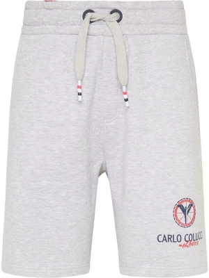 Foto van product Carlo Colucci Broek 'Contarino' navy / grijs / rood