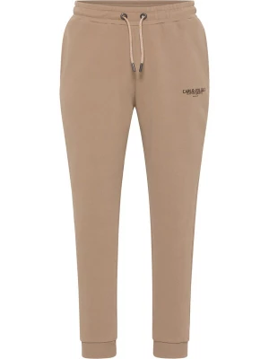 Foto van product Carlo Colucci Broek 'De Salvo' beige / zwart