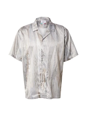 Foto van product Carlo Colucci Overhemd beige / donkerbeige / grijs