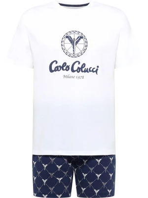 Foto van product Carlo Colucci Pyjama kort ' Ferrazzin ' navy / wit