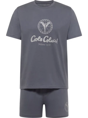 Foto van product Carlo Colucci Pyjama kort 'Ferremi' grijs