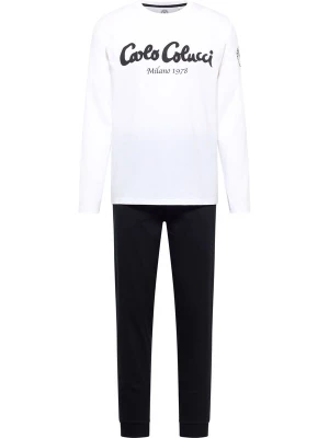 Foto van product Carlo Colucci Pyjama lang 'Ferretto' zwart / wit