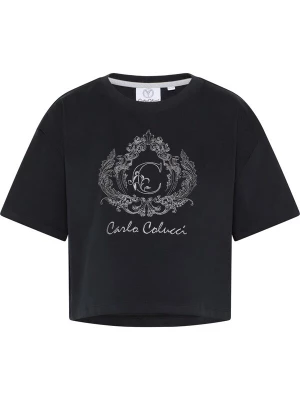 Foto van product Carlo Colucci Shirt 'Daz' grijs gemêleerd / zwart