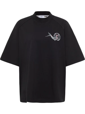 Foto van product Carlo Colucci Shirt 'Dorigoni' pastelblauw / watermeloen rood / zwart / wit