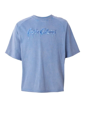 Foto van product Carlo Colucci Shirt 'Elzenbaum' enziaan / lichtblauw / lichtlila