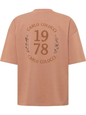 Foto van product Carlo Colucci Shirt 'Farris' bruin
