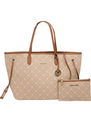 Foto van product Carlo Colucci Shopper 'Desserra' beige / bruin
