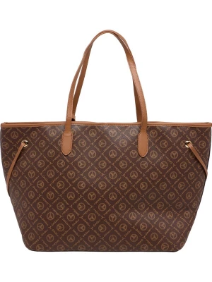 Foto van product Carlo Colucci Shopper 'Desserra' bruin / donkerbruin