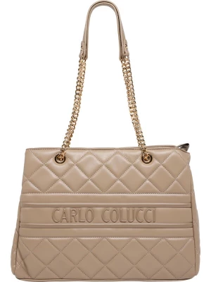 Foto van product Carlo Colucci Shopper 'Falzin' chamois