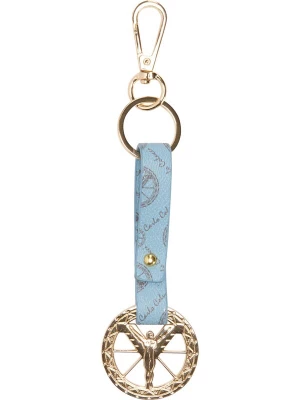 Foto van product Carlo Colucci Sleutelhanger 'Covre' blauw / goud