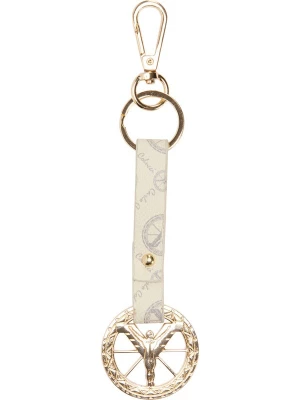 Foto van product Carlo Colucci Sleutelhanger 'Covre' crème / goud