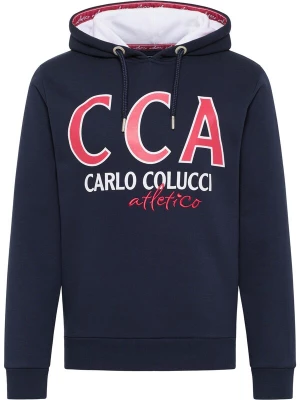 Foto van product Carlo Colucci Sweatshirt ' D'Amante ' navy / pink / wit