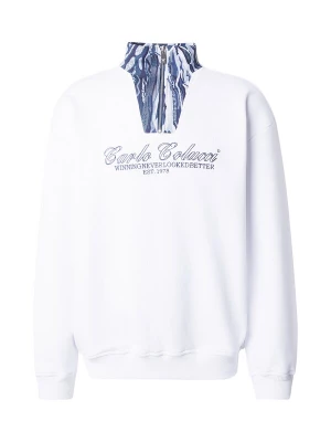 Foto van product Carlo Colucci Sweatshirt 'Favaro' navy / grijs / wit