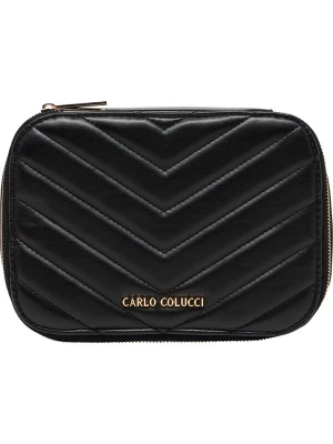 Foto van product Carlo Colucci Toilettas ' Dobner ' goud / zwart