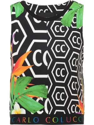 Foto van product Carlo Colucci Top 'Cipressa' gemengde kleuren / zwart