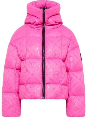 Foto van product Carlo Colucci Winterjas 'Deane' pink / zwart