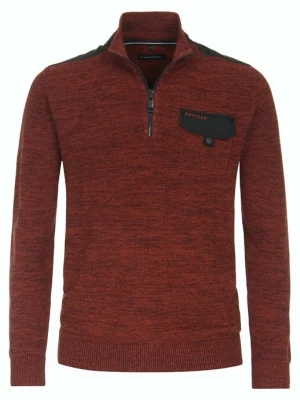 Foto van product CASAMODA Trui rood gemêleerd / zwart