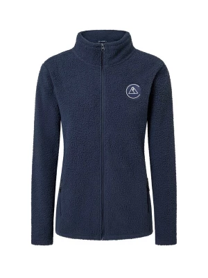 Foto van product CASH-MERE.CH Fleece jas navy / wit