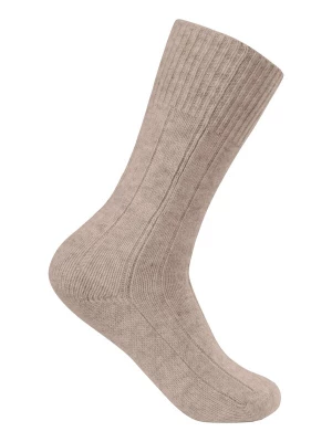Foto van product CASH-MERE.CH Sokken beige gemêleerd