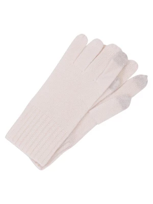 Foto van product CASH-MERE.CH Vingerhandschoenen grijs / wit
