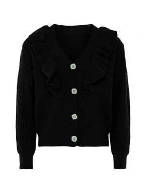 Foto van product caspio Gebreid vest zwart
