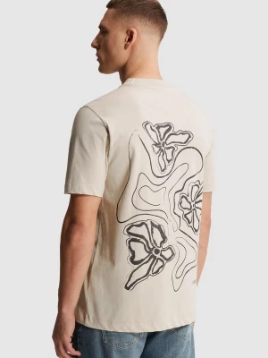 Foto van product CAST IRON Shirt 'T-shirt in jersey with back artwork' grijs