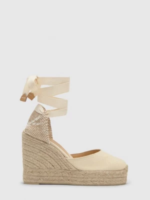 Foto van product Castañer Espadrilles 'Carina' ivoor / lichtbeige