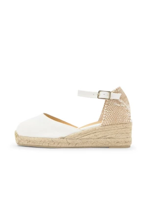 Foto van product Castañer Espadrilles 'Carol' lichtbeige / wit