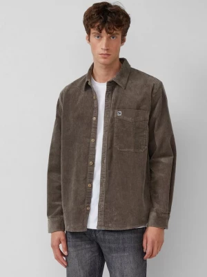 Foto van product Casual corduroy overhemd van stretch katoen s.Oliver olijfgroen