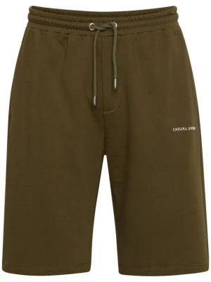 Foto van product Casual Friday Broek 'Phenix' olijfgroen / wit