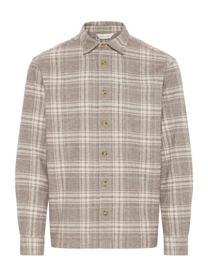 Foto van product Casual Friday Overhemd 'CFLOTUS' lichtbruin / wit