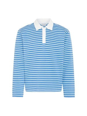 Foto van product Casual Friday Sweatshirt 'CFPersson' marine / wit
