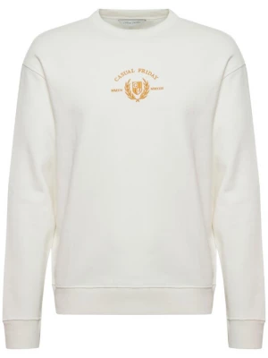 Foto van product Casual Friday Sweatshirt curry / wit