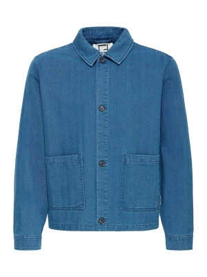 Foto van product Casual Friday Tussenjas ' CFAsplund Herringbone ' blauw denim